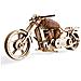 Puzzle in Legno 3D - Motocicletta VM 02 Kit di Costruzione - 189 Pezzi    - Foto miniatura 1
