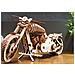 Puzzle in Legno 3D - Motocicletta VM 02 Kit di Costruzione - 189 Pezzi    - Foto miniatura 6