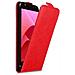 Custodia Compatibile Con Asus Zenfone 4 Selfie Pro In Rosso Mela - Coperchio Protettivo In Design Flip Con Chiusura Magnetica - Foto miniatura 4