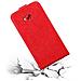 Custodia Compatibile Con Asus Zenfone 4 Selfie Pro In Rosso Mela - Coperchio Protettivo In Design Flip Con Chiusura Magnetica - Foto miniatura 7