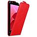 Custodia Compatibile Con Asus Zenfone 4 Selfie Pro In Rosso Mela - Coperchio Protettivo In Design Flip Con Chiusura Magnetica - Foto miniatura 1