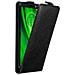Custodia Compatibile Con Motorola Moto G6 Play In Nero Di Notte - Coperchio Protettivo In Design Flip Con Chiusura Magnetica - Foto miniatura 4