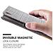 Custodia Compatibile Con Sony Xperia Z5 Premium In Grigio Chiaro Marrone - Coperchio Protettiva Con Chiusura Magnetica, Funzione Stand E Tasca Per Le Carte - Foto miniatura 6