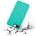 Custodia Compatibile Con Apple Iphone 8 Plus / Iphone 7 Plus / Iphone 7s Plus In Turchese - Hard Case Coperchio Protettivo Con Specchio E Slot Per Carte - Foto miniatura 3