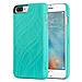 Custodia Compatibile Con Apple Iphone 8 Plus / Iphone 7 Plus / Iphone 7s Plus In Turchese - Hard Case Coperchio Protettivo Con Specchio E Slot Per Carte - Foto miniatura 9