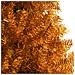 Albero di Natale Artificiale con Supporto Oro 150 cm PET - Foto miniatura 3