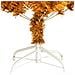 Albero di Natale Artificiale con Supporto Oro 150 cm PET - Foto miniatura 6