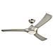Ventilatore A Soffitto Integrata, 10 W, Titanio, 132 Cm - Foto miniatura 1