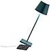 Lampada A Led Da Tavolo Poldina Pro Verde Scuro Ricaricabile E Dimmerabile Con Batteria Fino A 12 Ore - Foto miniatura 2