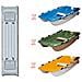 Panca Sportyak 245 Blue + Elastico 106410 Tahe Outdoor - Foto miniatura 1