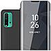 Custodia Compatibile Con Xiaomi Redmi 9t / Poco M3 In Tormalina Nera - Clear View Specchio Coperchio Protettivo Con Funzione Di Supporto Protezione A 360 Gradi - Foto miniatura 1