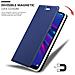 Custodia Compatibile Con Huawei Y6 2019 In Classy Blu Scuro - Coperchio Protettiva Con Chiusura Magnetica, Funzione Stand E Tasca Per Le Carte - Foto miniatura 8