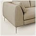 Plano Divano Lineare In Microfibra Tecnica T11 Beige - Foto miniatura 4
