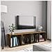 Libreria /mobile Tv Rovere Fumo 143x30x36 Cm Legno Multistrato - Foto miniatura 1