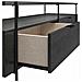 Wainwright Porta Tv In Vetro E Truciolato Laminato Rovere Nero - Foto miniatura 6