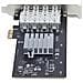 Scheda di rete SFP GbE a 4 porte, PCIe 2.0 x2 (compatibile x4, x8, x16), Controller Intel I350-AM4 4x 1GbE, 1000BASE rame /fibra ottica, NIC Gigabit Ethernet per desktop /server - Windows e Linux - Foto miniatura 4