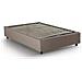 Letto Piazza E Mezza Nicole, Letto Contenitore Con Rivestimento In Tessuto, 100% Made In Italy, Apertura Frontale, Adatto Per Materasso Cm 120x190, Tortora - Foto miniatura 4