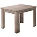 Tavolo Allungabile Otto, Consolle Ausiliare Da Cucina, Tavolo Allungabile, 100% Made In Italy, Cm 90x90h75, Olmo Perla - Foto miniatura 2