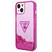 Cover Per Iphone 14 Glitter Palm, Rosa - Foto miniatura 1