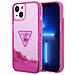 Cover Per Iphone 14 Glitter Palm, Rosa - Foto miniatura 2