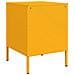 Comodino Giallo Senape 36x39x50,5 Cm In Acciaio - Foto miniatura 5