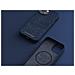 Salmon Leather Magsafe Case - iPhone 14 - Blue - Foto miniatura 18