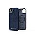 Salmon Leather Magsafe Case - iPhone 14 - Blue - Foto miniatura 2