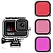 Filtro Da Immersione Viola Gopro 9/10/11/12 Con Custodia Impermeabile Red - Foto miniatura 3