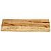 Piano Tavolo 50x40x2,5 Cm Bordi Vivi Legno Di Mango Grezzo - Foto miniatura 2