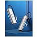 TOKHB replicatore di porte e docking station per laptop Cablato USB 3.2 Gen 1 (3.1 Gen 1) Type-C Argento - Foto miniatura 2