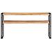 Tavolo Consolle 150x30x75 Cm In Legno Massello Di Acacia - Foto miniatura 1