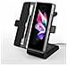 Custodia Magnetica Folio Per Galaxy Z Fold 6 Con Custodia Per Biglietti, Nero - Foto miniatura 3