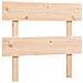 Letto per Anziani con Testiera 90x200 cm in Legno Massello - Foto miniatura 8