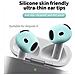 Cuscinetti Auricolari In Silicone Per Apple Airpods 4 - Set Da 2 Paia: Comfort E Protezione White - Foto miniatura 7