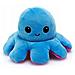 Peluche Reversibile Polpo Rosa/blu 20x10 Cm - Foto miniatura 3
