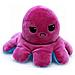 Peluche Reversibile Polpo Rosa/blu 20x10 Cm - Foto miniatura 4