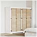 Porta per Armadio 4 pcs Naturale 140.5 x 2.1 x 49.5 cm - Foto miniatura 2