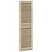Porta per Armadio 4 pcs Naturale 140.5 x 2.1 x 49.5 cm - Foto miniatura 4
