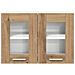 Armadio pensile Riga 2 pcs Rovere artigianale 60 x 31 x 40 cm - Foto miniatura 7