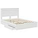 Letto con Contenitore Bianco 140 x 190 cm Legno multistrato - Foto miniatura 5
