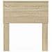Testiera con testiera Rovere Sonoma 75 cm Legno multistrato - Foto miniatura 4