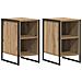 Comodino 2 pcs Rovere Artigianale 39.5 x 30 x 50 cm - Foto miniatura 1