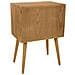 Comodino In Legno Marrone 50x38x73 - Foto miniatura 4