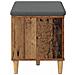 Panca per ingresso con cuscino Legno vecchio 60 x 38 x 46 cm - Foto miniatura 7