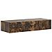 Tavolino da Parete Laterale Rovere Fumo 87,5 x 34,5 x 17 cm - Foto miniatura 1