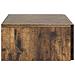 Tavolino da Parete Laterale Rovere Fumo 87,5 x 34,5 x 17 cm - Foto miniatura 5
