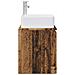 Mobile Lavabo da Parete Legno antico 53 x 35 x 63 cm - Foto miniatura 3