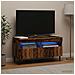 Mobile TV LED Legno antico Legno ingegnerizzato - Foto miniatura 4