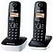 KX-TG1612JTW Cordless Duo - Bianco / Nero - Foto miniatura 3