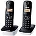 KX-TG1612JTW Cordless Duo - Bianco / Nero - Foto miniatura 4